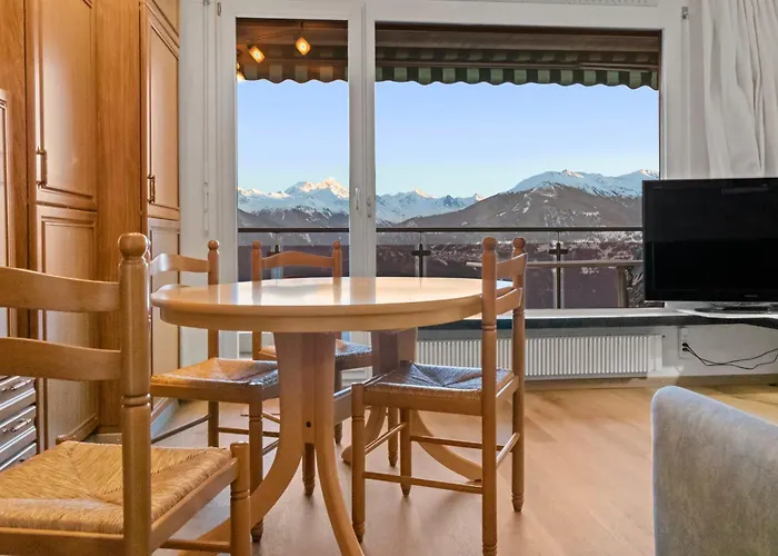 Avec Vue époustouflante Sur Les Montagnes Appartamento Crans-Montana